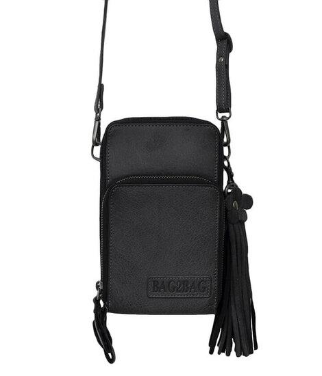 Bag2Bag - Foggy Grey Dale Dames schoudertas Dale
