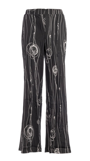 NED Sianda Black Twister Woven - zwart