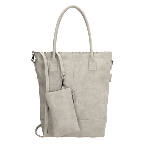 Beagles Shopper Light Grey + portemonnee 20165