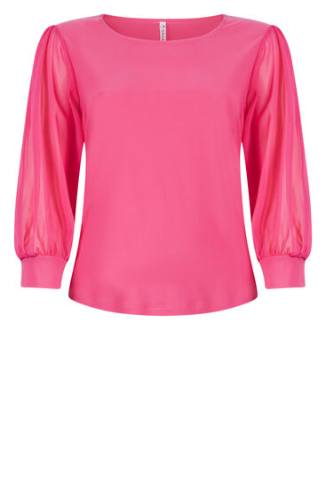 232 Zoso Splendour top Claire - bright pink