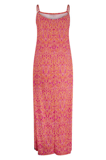 Zoso 233 Belize jurk fuchsia / orange 