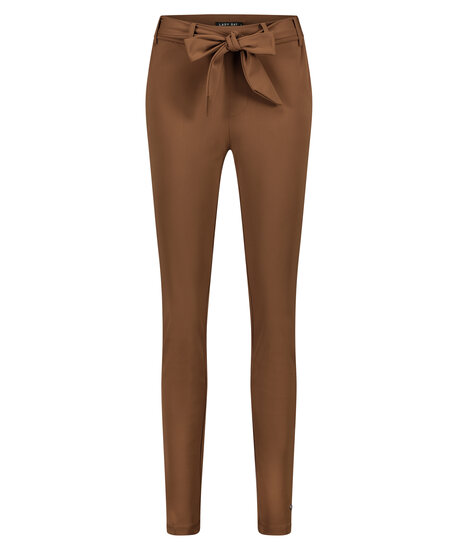 Lady Day travel pant Paige broek - Tobacco