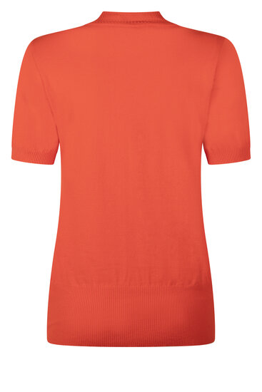 Zoso 234 Marnix knitted turtle neck sweater - orange