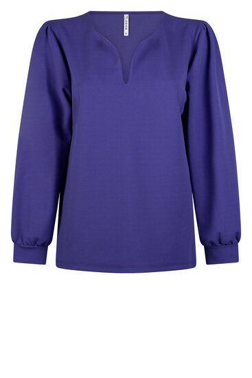 Zoso 234 Percey Crepe Blouse - paars purple