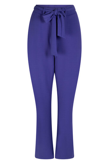 234 Zoso Crepe trouser Merle paars purple