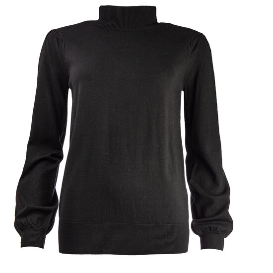 NED trui - Belna LS Brei Black 23W1-U106-31