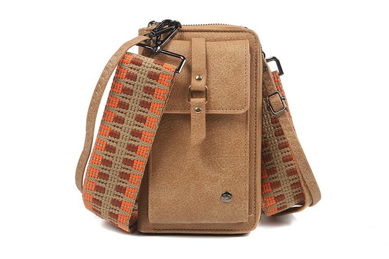 Ook-Leuk telefoontasje Zafra new - camel