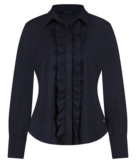 Lady Day blouse travel Boaz Blue- M30.375.1506