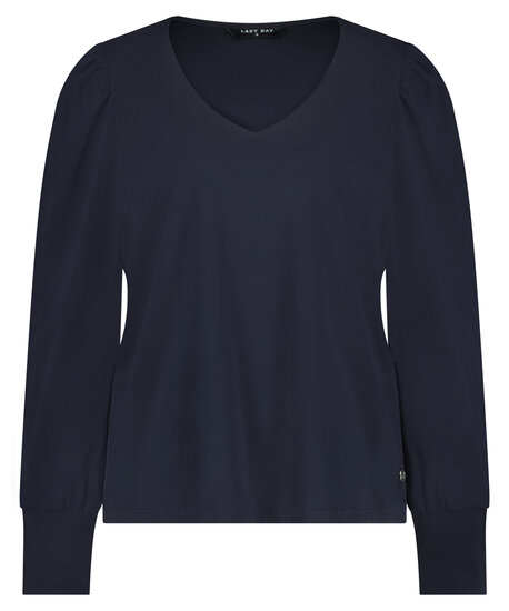 Lady Day shirt travel Tanisha blue - M24.375.1501
