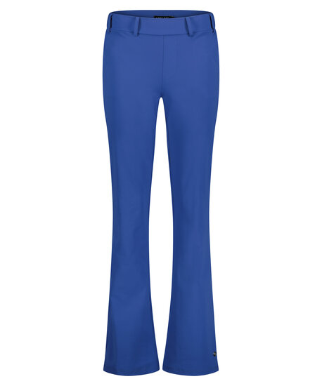 Lady Day Poppy travel flared broek - Kobalt M12.475.1518