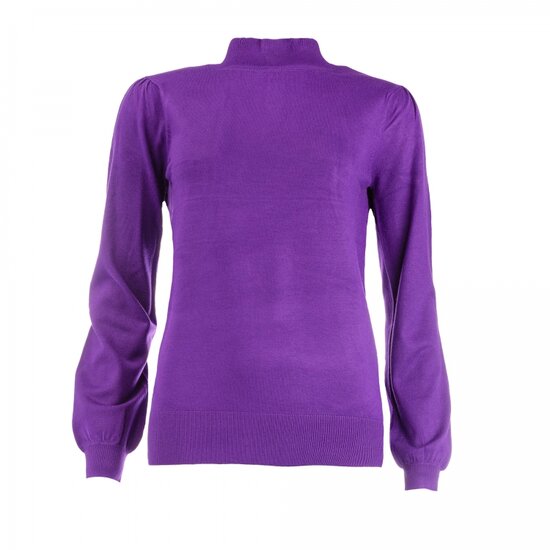NED  trui - Keran LS Brei  Acai/paars23W1-U106-12