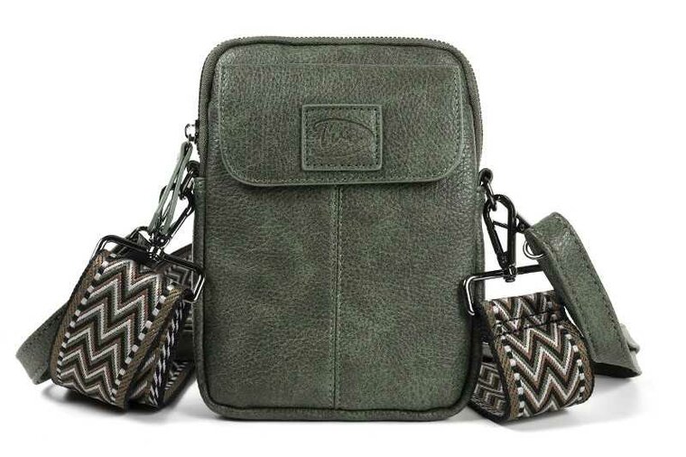 Ook-Leuk telefoontasje Groet new - dark green