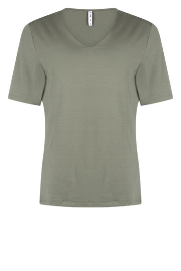 Zoso 241 Lyan Luxury basic  shirt - Green