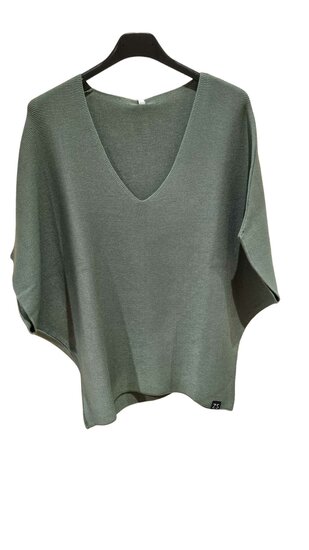 Zoso 241 Liza Knitted Sweater - Green
