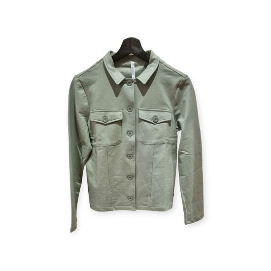 Zoso 241 Amanda Coated Luxury Jacket - Green