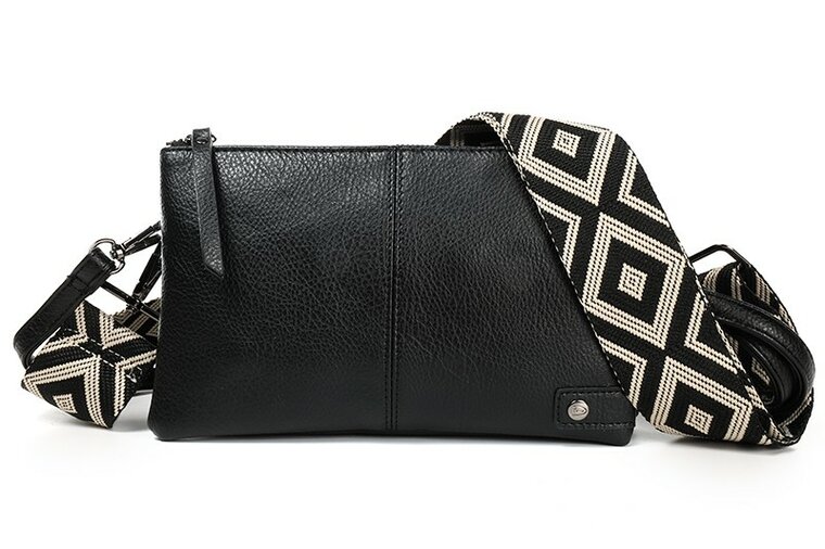 Ook-Leuk Castel - crossbody/ schoudertasje - black OLT11409