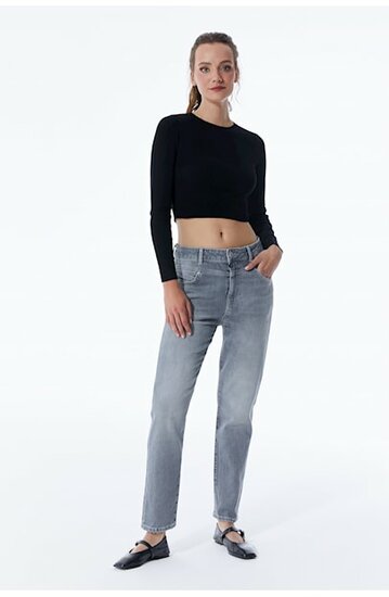 COJ boyfriend jeans Victoria Grey Vintage (lengte 30)
