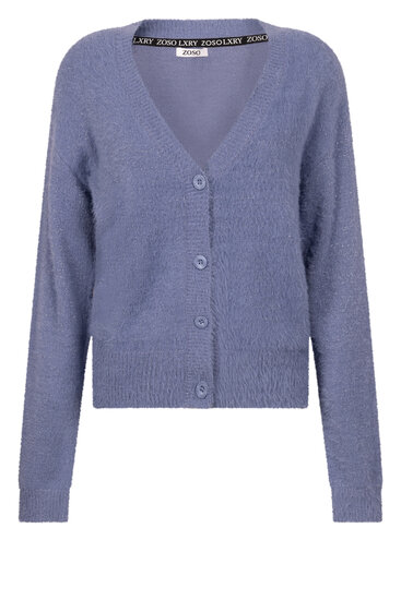 Zoso 254 Patty Knitted Cardigan - Blue