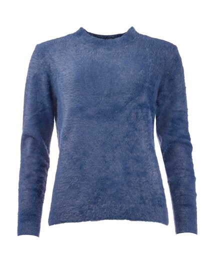 NED Fresa Medival Blue LS-RMJ Furry Knit (25W1-U172-05)