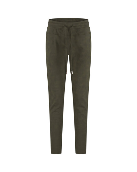  Lady Day Broek Phoebe Brushed Dark Olive L14.875.2945