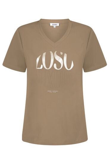 Zoso 255 Selma Travel Top - camel
