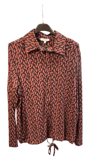 Zoso 255 Pia blouse - black/bordeaux