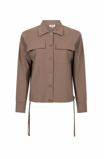 Zoso 254 Fiona Travel Sporty Jacket - Mocha