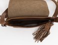 Bag2Bag - Dames schoudertas Jaca - cognac / zebra