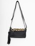 Bag2Bag - Dames schoudertas Jaca - Zwart / leopard
