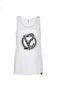 222 Zoso top with print Lonneke-white navy