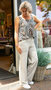 Solar broek - taupe / zand