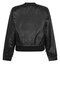 224 Zoso Sporty short coat Persey - black zwart