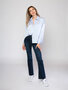 Il Dolce M-0943 Flare Jeans Sylvie dark blue