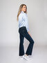Il Dolce M-0943 Flare Jeans Sylvie dark blue