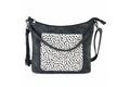 Ook-Leuk handtas Las Palmas - black white
