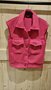 Teddy gilet kort Lots -  Fuchsia