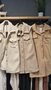 Teddy gilet lang Lotus -  Licht camel