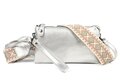 Ook-Leuk crossbody/ schoudertasje New York - silver