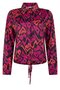 231 Zoso Patty navy-magenta  printed Splendour blouse 231