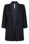 231 Zoso Wonder crepe fabric jacket- navy