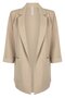 231 Zoso Wonder crepe fabric jacket- sand