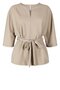 231 Zoso Joan sand comfy chic blouse