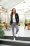 231 Zoso printed sporty trouser Vera navy