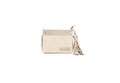 Bag2Bag -  Dames clutch / schoudertas Venda Suede Grey/Sand
