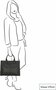 Enrico Benetti Black Metz schoudertas 66492