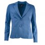 NED Fleur Denim sweat blazer - blauw