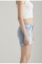 COJ Mid Waist Shorts Emma - Light Blue