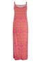 Zoso 233 Belize jurk fuchsia / orange 