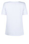 Zoso 233 Claire T- shirt met print - white ocean blue
