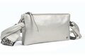 Ook-leuk crossbody / schoudertasje Castel - Silver 